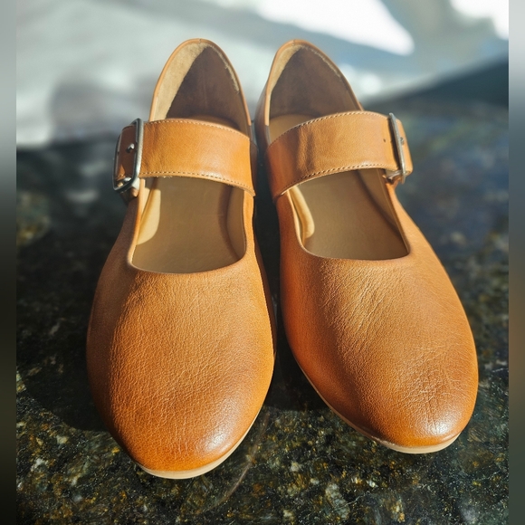 Miz Mooz Kaity Mary Jane Flats in Brandy EU39/US8.5-9 - Picture 12 of 13